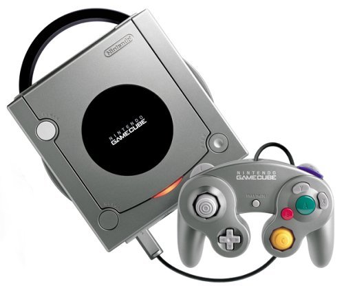 Nintendo Gamecube Platinum Silver Video Game System Console