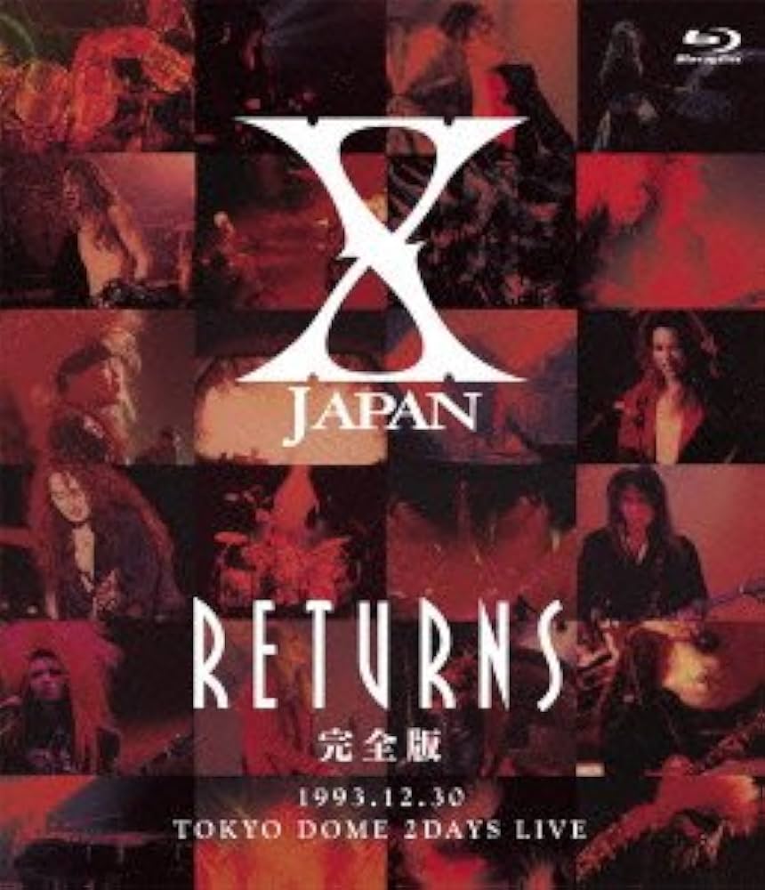 Amazon.co.jp: X JAPAN RETURNS 完全版 1993.12.30 [Blu-ray] : X