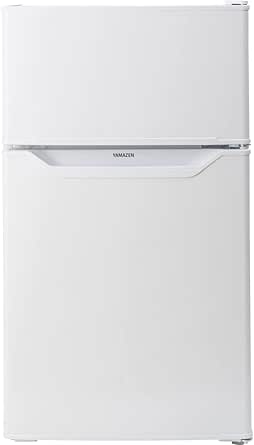Amazon.co.jp限定】 [山善] 冷蔵庫 幅47.4cm 86L 右開き ZFR-D90(W