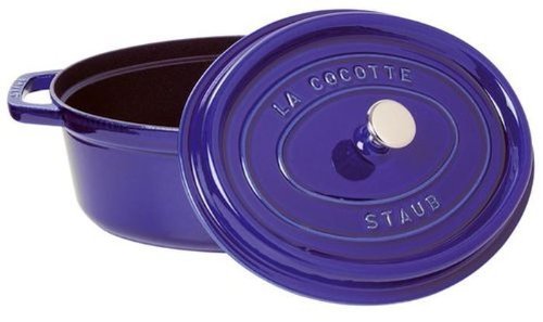 Amazon｜staub ストウブ 「 ピコ ココット オーバル グランブルー 31cm