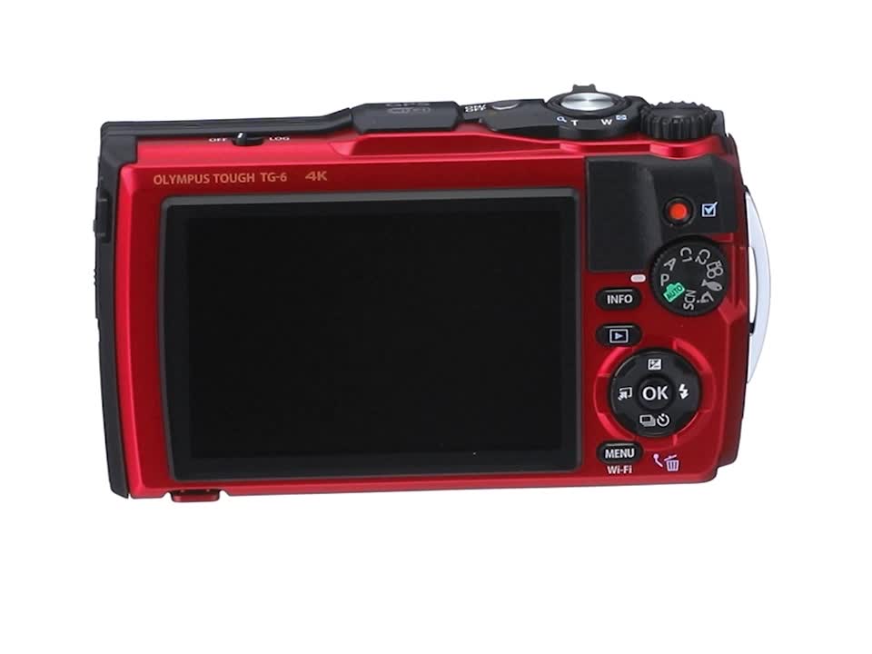 Amazon | OLYMPUS デジタルカメラ Tough TG-6 レッド 1200万画素CMOS
