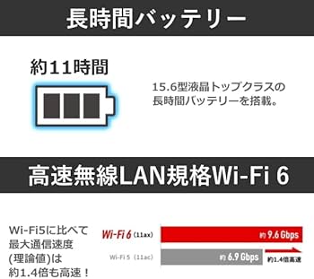 Amazon.co.jp: 【顔認証搭載】Dynabook B65/HV Windows10 Pro Core i5