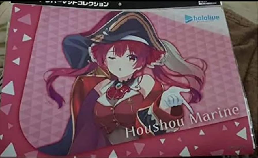Amazon | ホロライブ 宝鐘マリン ブシロード ラバーマット プレイ