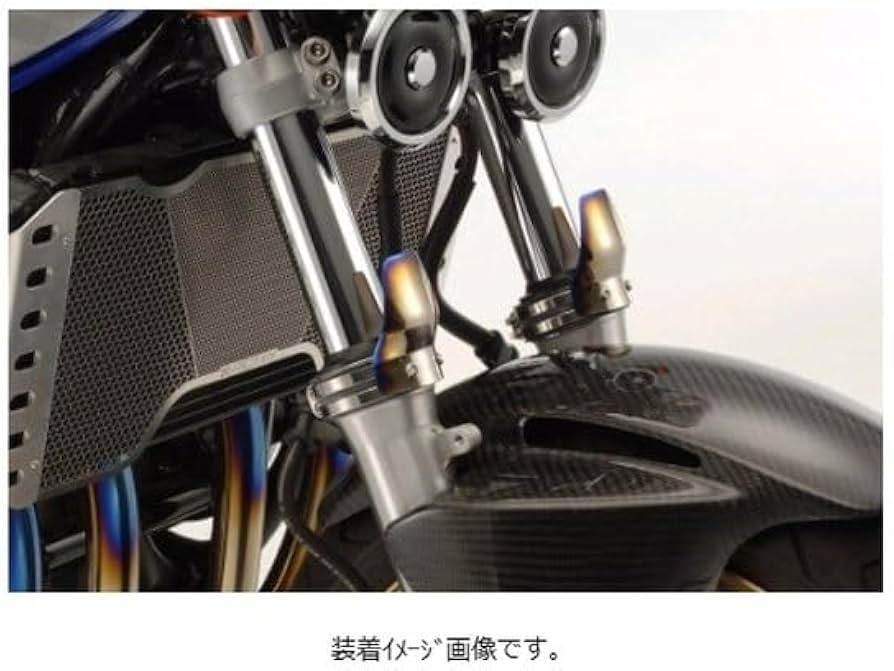 Amazon | K-FACTORY(ケイファクトリー) フロントフォークガード チタン