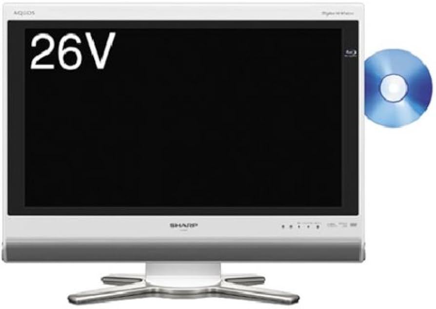 Amazon | SHARP 26V型 液晶テレビ ブルーレイレコーダー内蔵 ホワイト