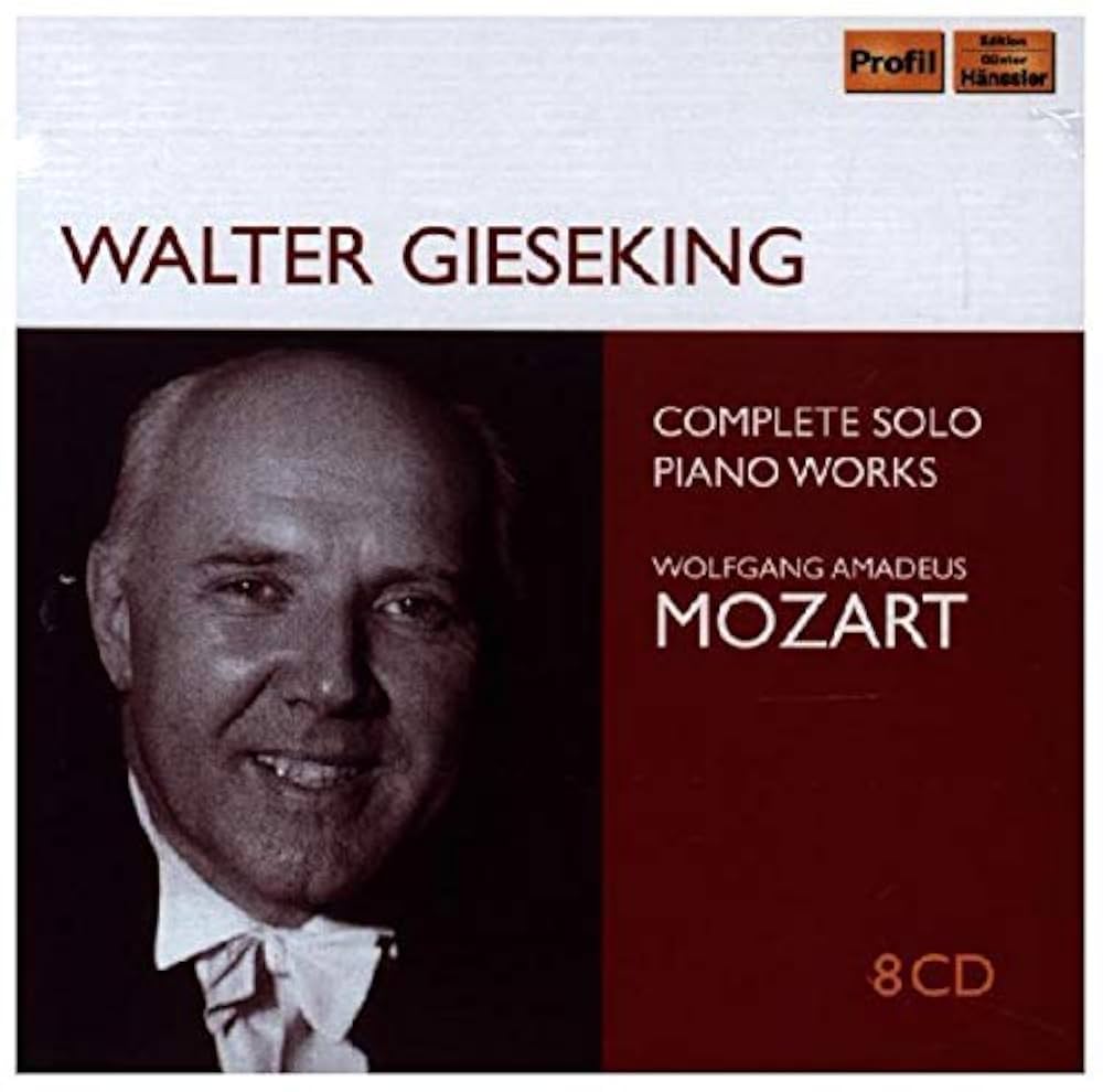Amazon.co.jp: ピアノ独奏曲全集 ヴァルター・ギーゼキング(8CD