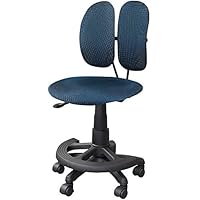 Amazon.co.jp: DUOREST デスクチェア グレー 幅47×奥行47×高さ80-91cm