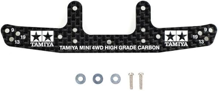 Amazon | ミニ四駆 HG カーボンリヤワイドステー（3mm） 【タミヤ ミニ