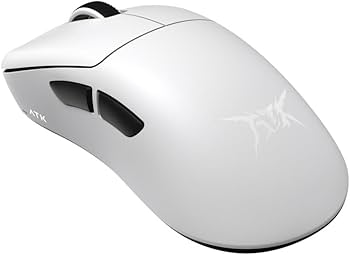 Amazon.co.jp: ATK ワイヤレス ゲーミングマウス Z1 Pro Max White 8K
