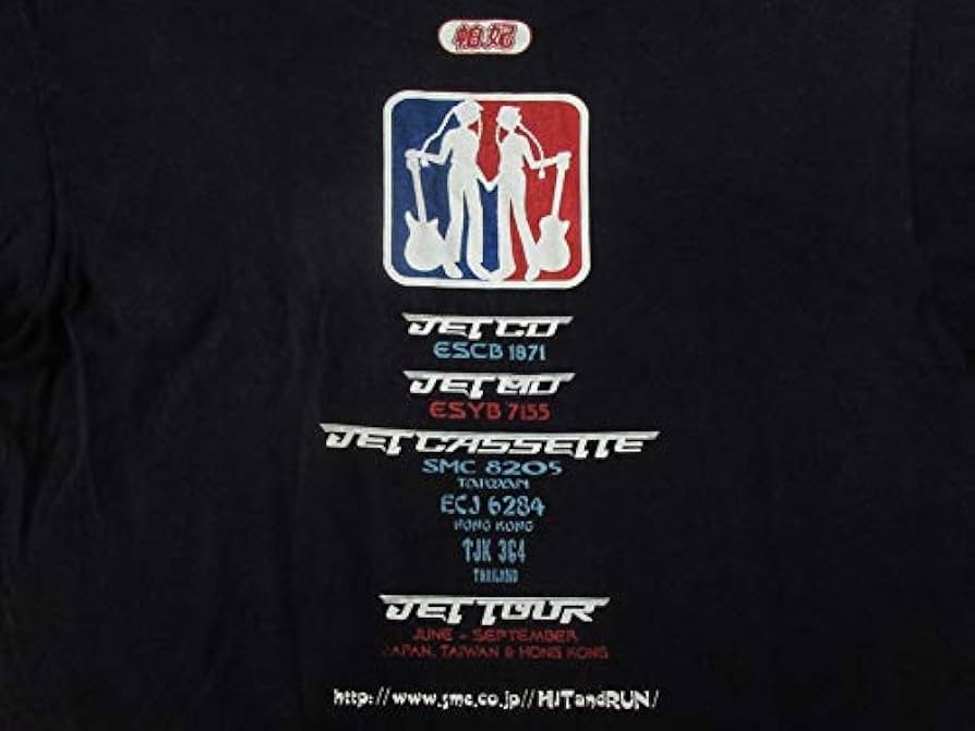 Amazon.co.jp: 90's USA製 ボディ PUFFY JET TOUR 98 Tシャツ L