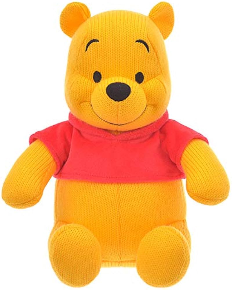 Amazon.co.jp: ディズニーストア（公式）プーさん ぬいぐるみ ニット
