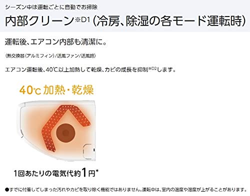 Amazon.co.jp: エオリア CS-228CF-W クリスタルホワイト(2.2kW) : 大型家電
