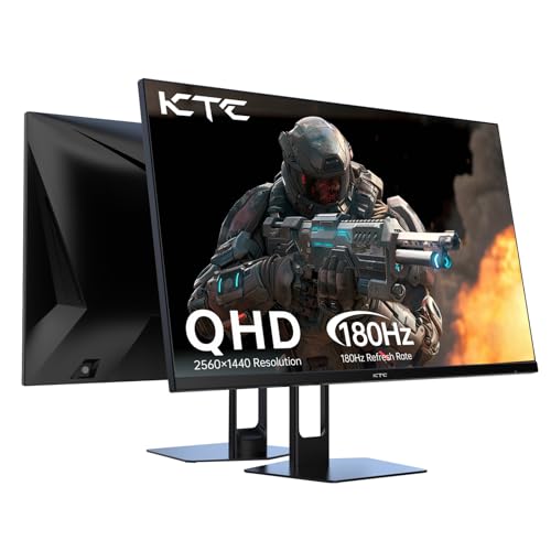 Amazon.co.jp: KTC 27” Gaming Monitor 180Hz QHD(2560× 1440p), 1MS