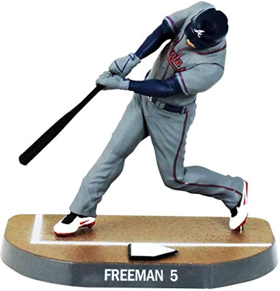 Amazon.com: MLB Atlanta Braves 6 Inch Figure | Freddie Freeman