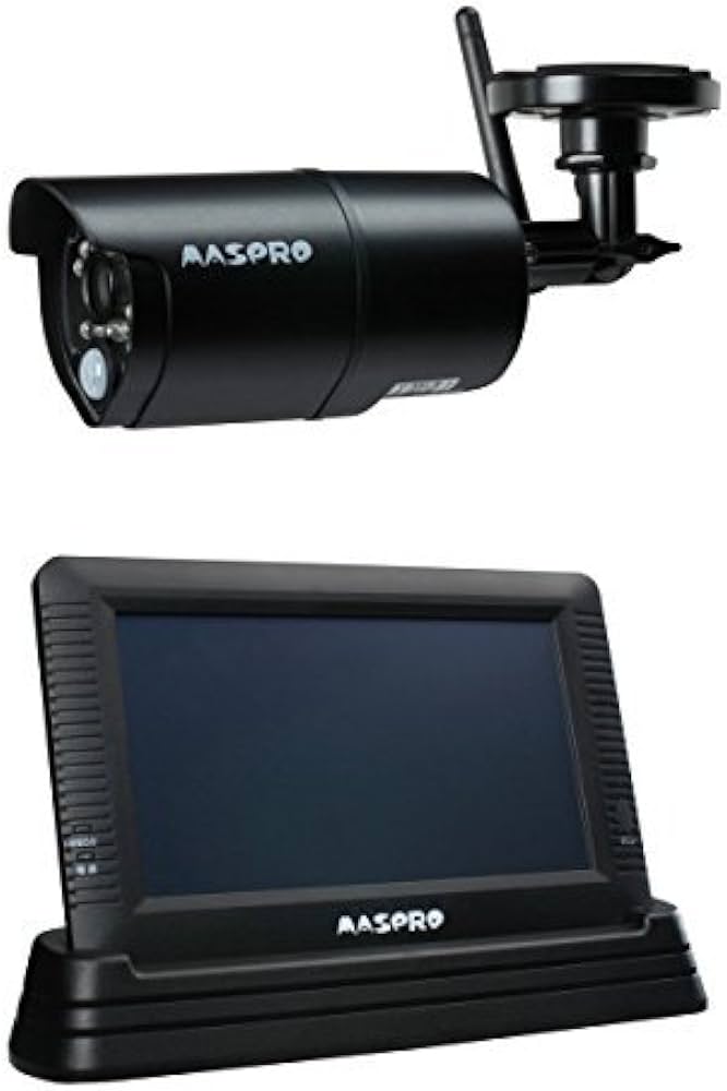 Amazon.co.jp: マスプロ モニター＆ワイヤレスHDカメラセット 防塵
