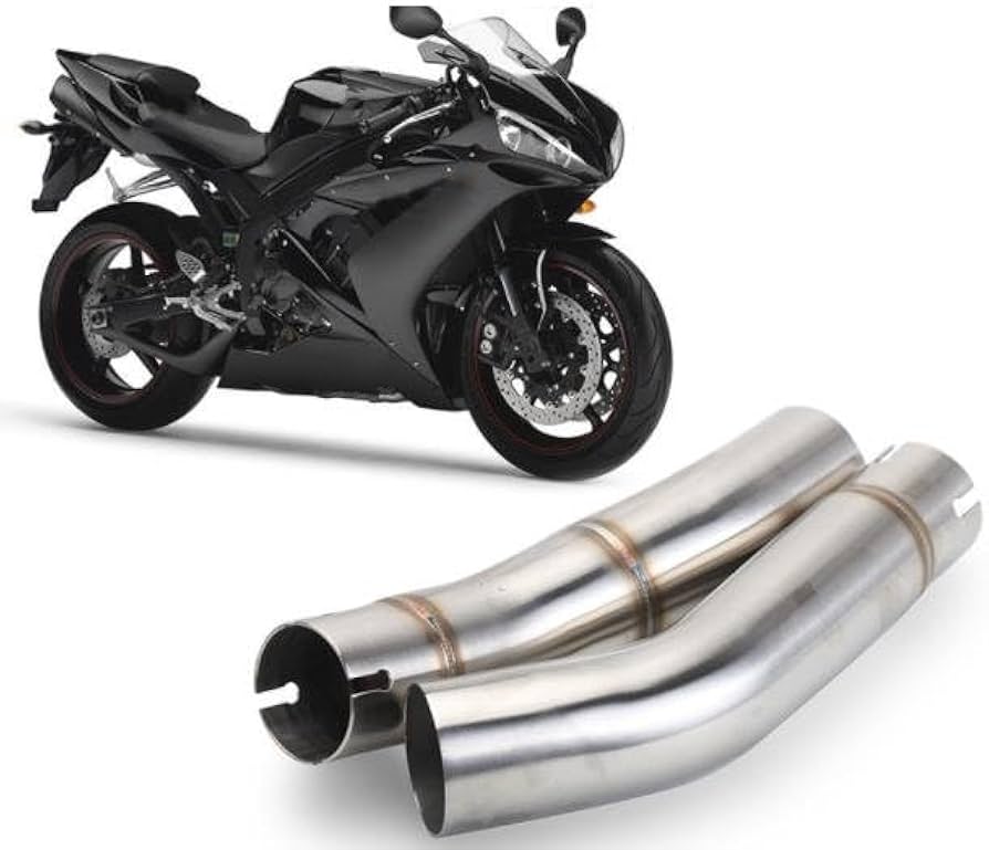 Amazon.co.jp: スリップオン オートバイの排気修正されたフロント