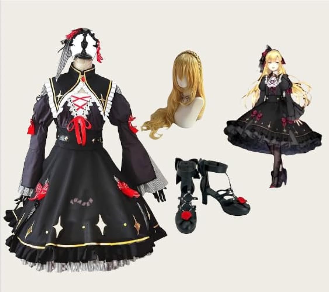 Amazon.co.jp: [YUASEN] 卯月コウ コスプレ衣装+ウィッグ+ 靴 二次会