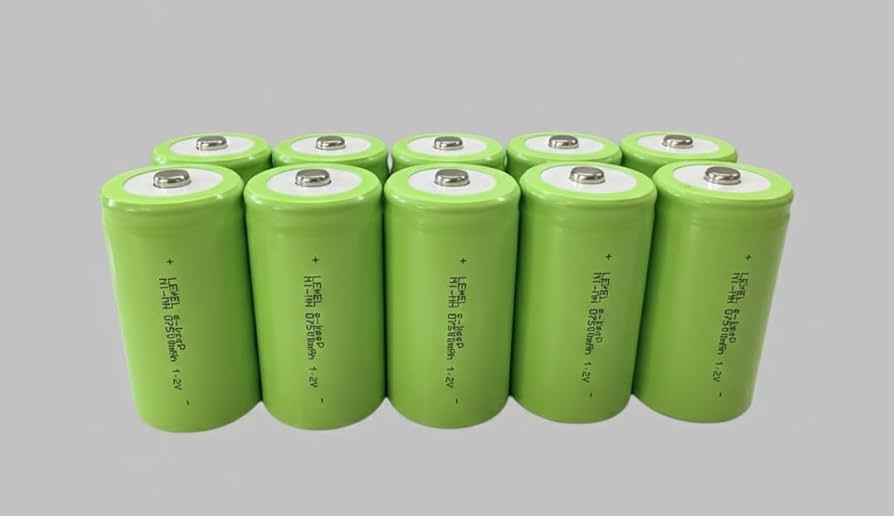 Amazon | LEXEL 充電式ニッケル水素電池 1.2V 単1形 10本セット 最小