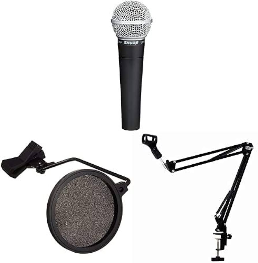Amazon | 【セット買い】 SHURE ダイナミックマイク SM58-LCE +