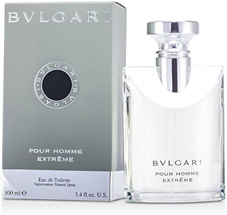Amazon.co.jp: BVLGARI Pour Homme Extreme EDT SP, 3.4 fl oz (100 ml