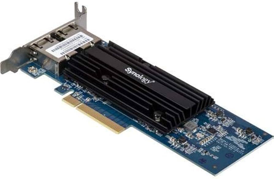 Amazon | 【拡張NIC】Synology E10G18-T2 [10GbE / RJ-45 / デュアル