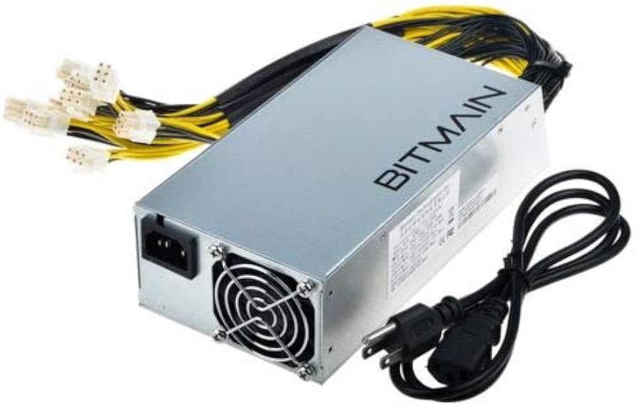 Amazon.com: New Bitmain Power Supply APW3++- 12V 1600W PSU A3 PCI