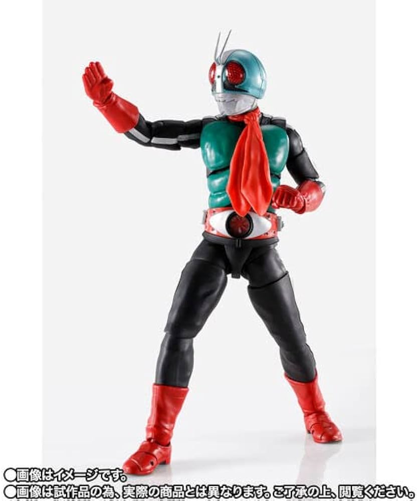 Amazon | SHF (真骨彫製法) 仮面 ライダー 新2号 50th Anniversary Ver