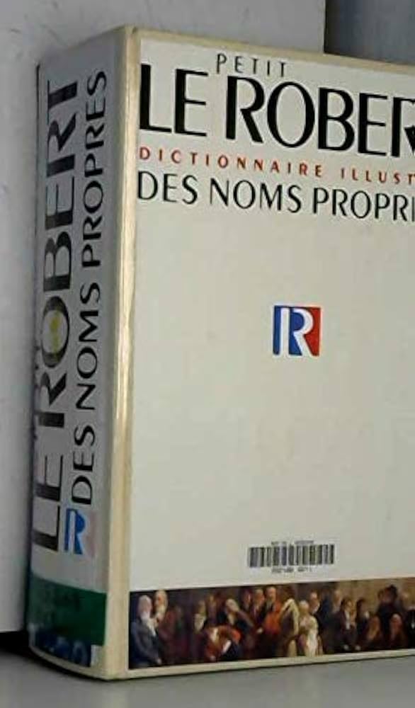 Amazon.co.jp: Le petit Robert des noms propres : Alphabétique et