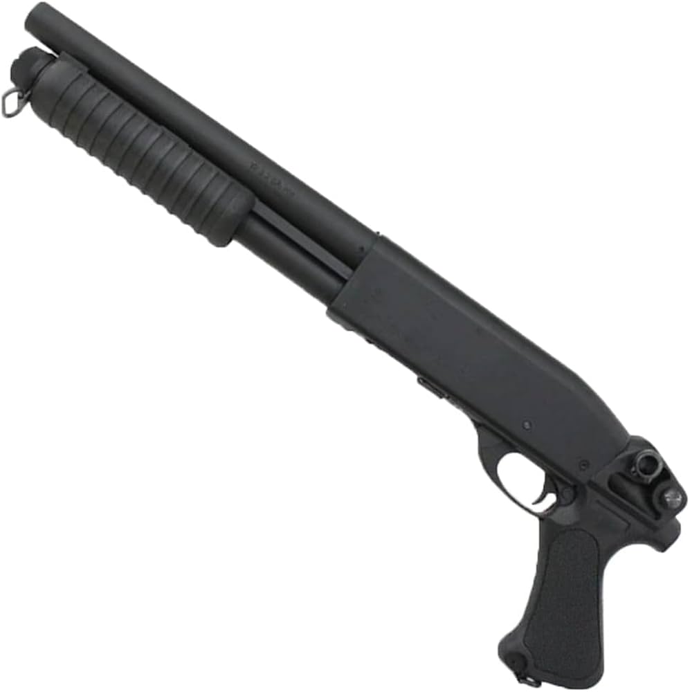 Amazon.co.jp: S&T M870 ショート エアーショットガンBK : ホビー