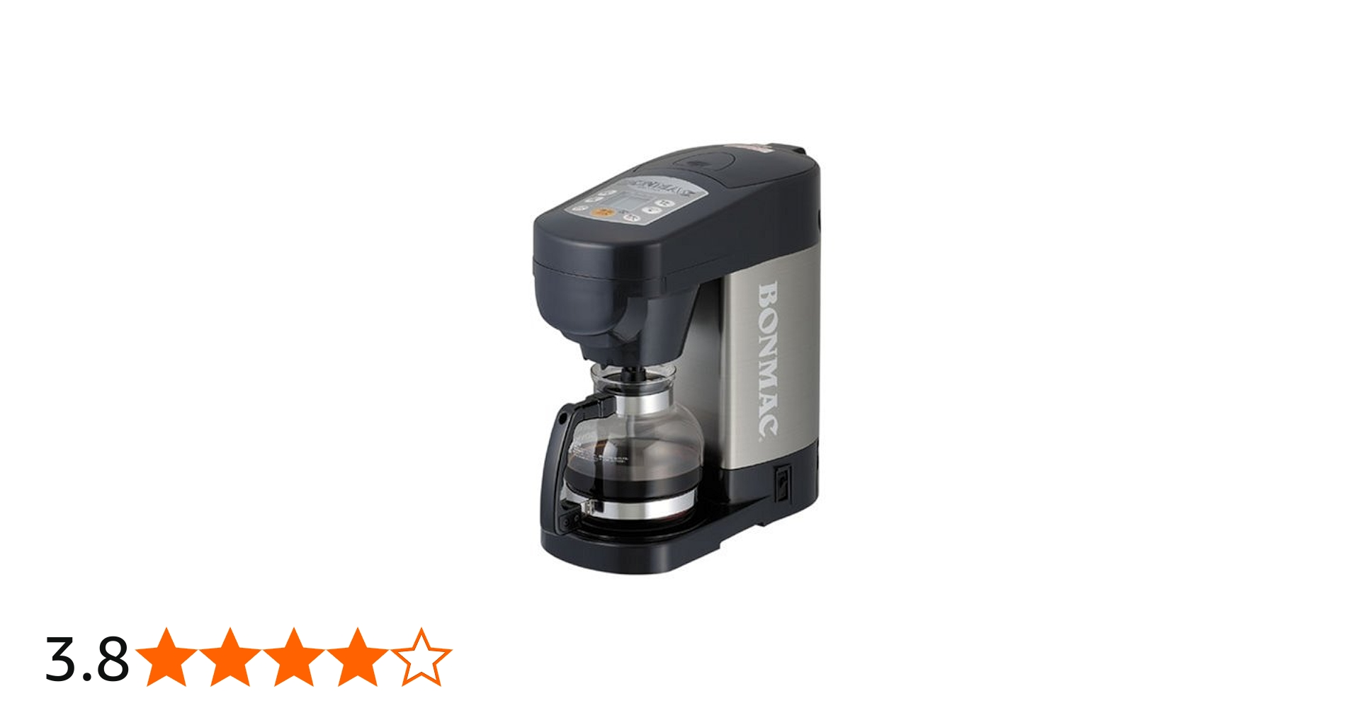 Amazon.co.jp: BONMAC コーヒーブルーワー BM-1200 (黒) : ホーム