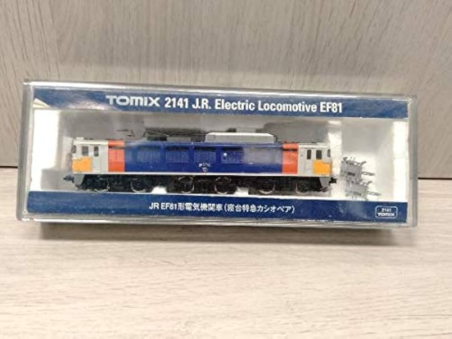 Amazon | Nゲージ TOMIX EF81形電気機関車 (カシオペア色) 旧製品 2141