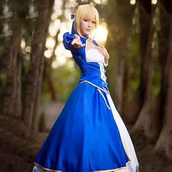 Amazon | Fate stay night アーサー王 セイバー・アルトリア コスプレ