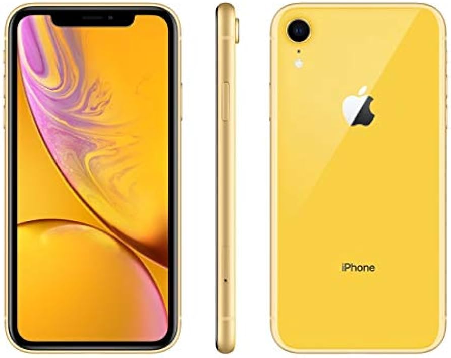 Apple iPhone XR 64GB Yellow (Renewed) : Amazon.com.au: Electronics
