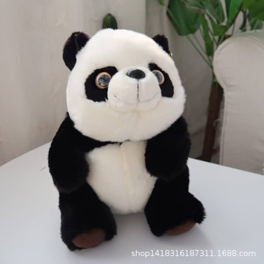 Amazon.co.jp: 成都空港パンダ基地記念品の衛衣パンダのぬいぐるみを模