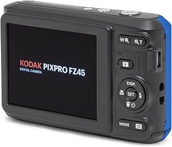 Amazon.com : KODAK PIXPRO FZ45-BK 16MP Digital Camera 4X Optical