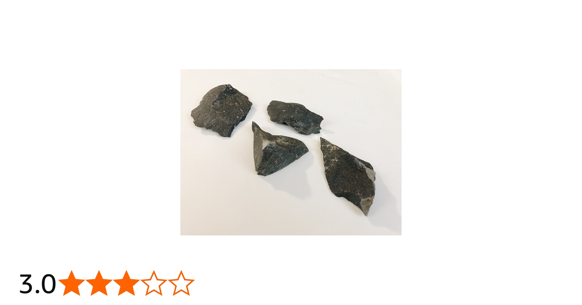 Amazon.co.jp: サヌカイト 1kgセット 讃岐石 カンカン石 石器材料