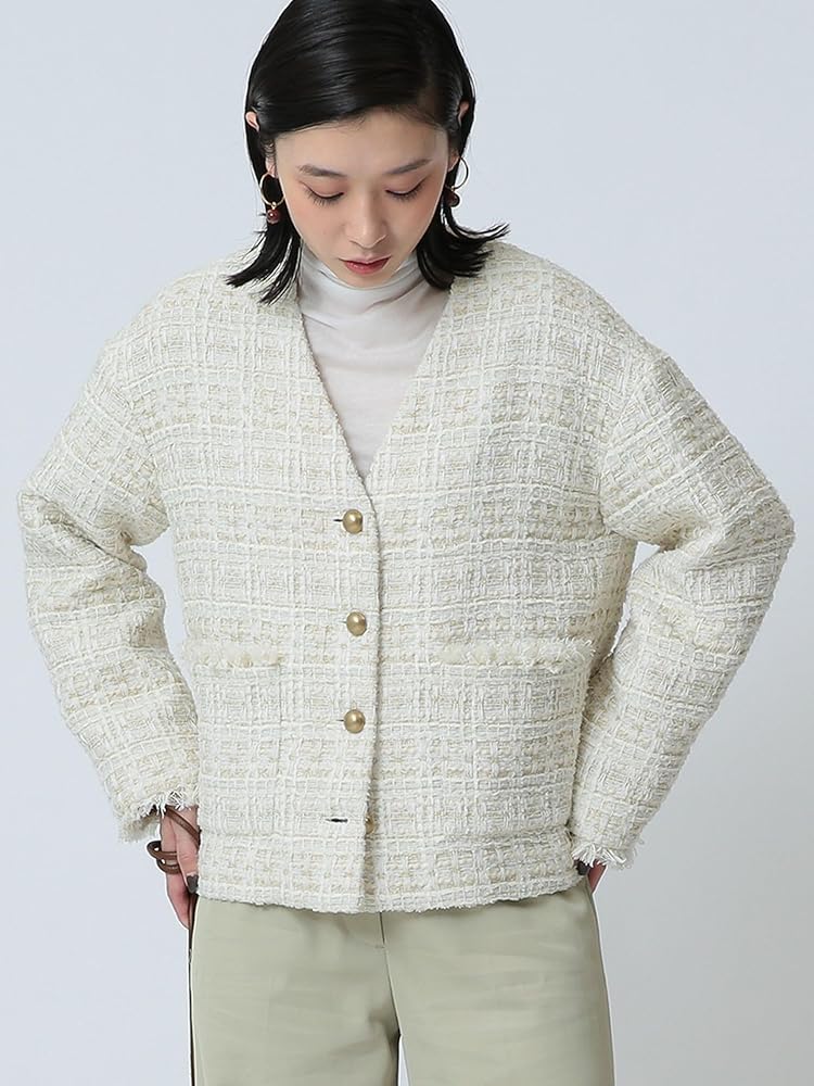 Amazon.co.jp: [デミルクスビームス] ジャケット ファンシーツイード