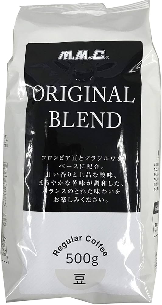 Amazon | 三本珈琲 三本コーヒー 焙煎豆 オリジナルブレンド（豆）500g