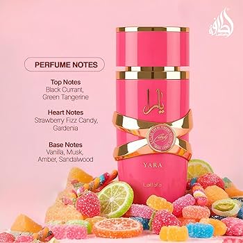 Amazon.com : Lattafa Yara Candy - Vanilla, Fruity, Citrus, Floral