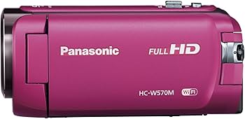 Amazon.co.jp: パナソニック HDビデオカメラ W570M ワイプ撮り 90倍