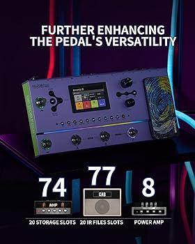 Amazon.com: MOOER GE200 Pro Li Amp Modelling Guitar Multi Effects