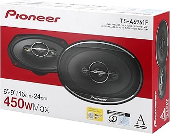 Pioneer A-Series Standard TS-A6961F 6” x 9” 4-Way Speakers (Pair