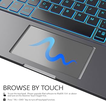 Amazon.co.jp: タッチパッド キーボードケース iPad 第8世代/第7世代