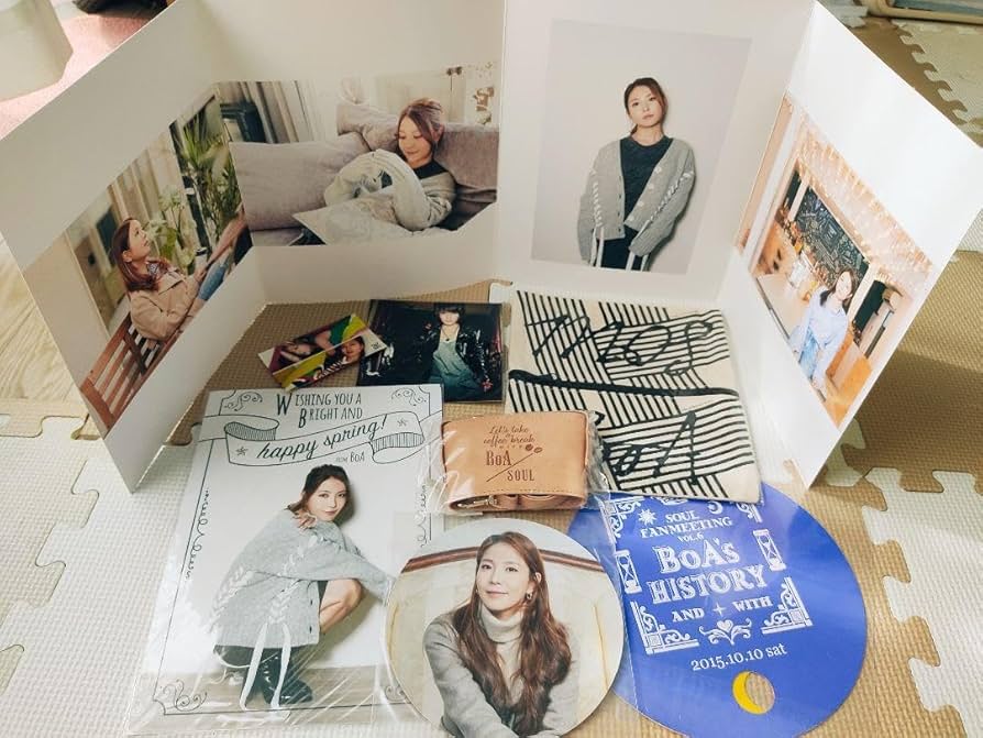 Amazon.co.jp: BoAのファンクラブグッズ 限定品 8点セット : おもちゃ