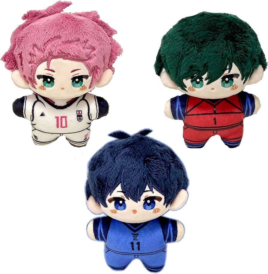 Amazon.co.jp: ブルーロック 周辺 潔世一 糸師凛 糸師冴 ぬいぐるみ