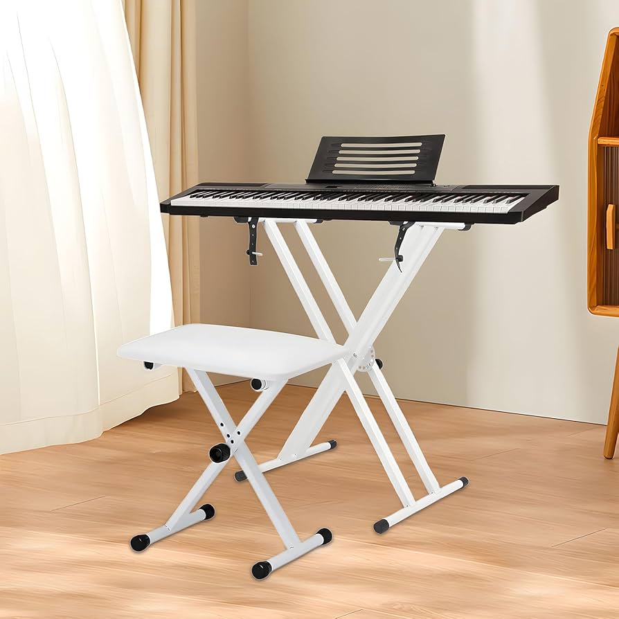 Amazon.co.jp: キーボードスタンドベンチセット キーボード 台 電子