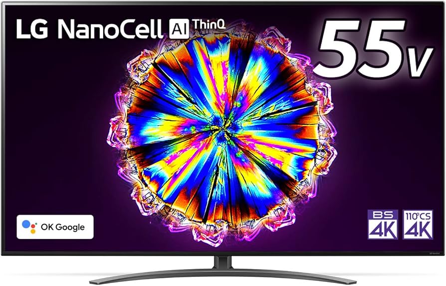 Amazon | 55NANO91JNA 4K液晶テレビ 4Kチューナー内蔵 55V型 | テレビ 通販