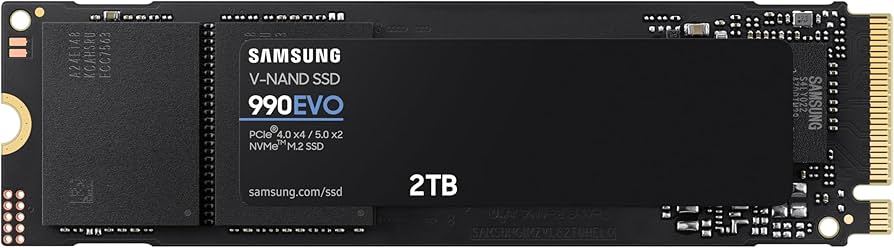 Amazon.com: SAMSUNG 990 EVO SSD 2TB, PCIe Gen 4x4, Gen 5x2 M.2
