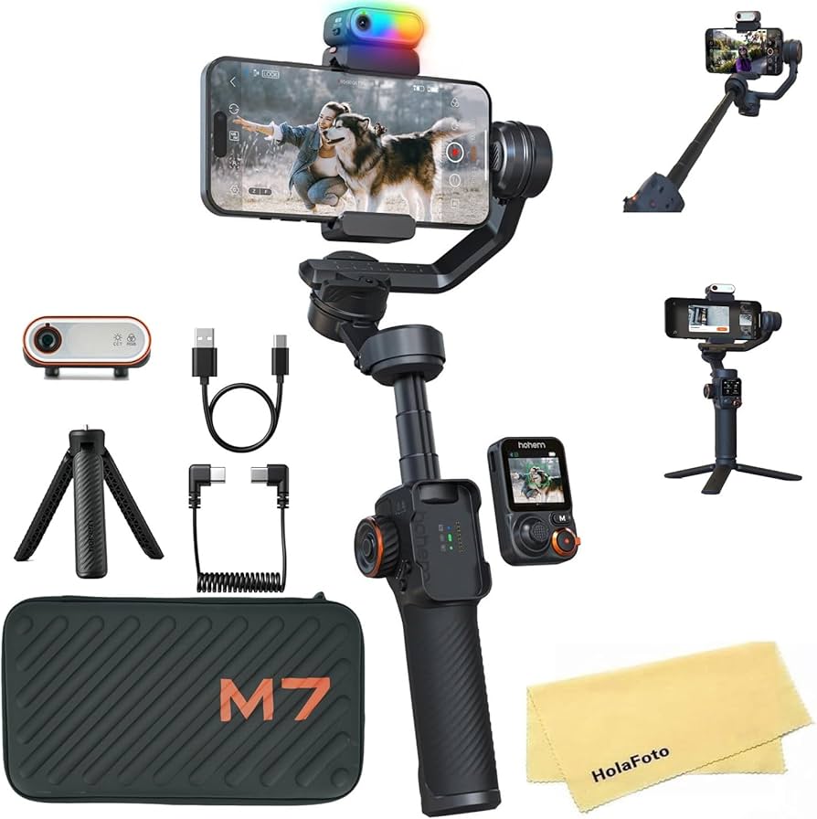 Amazon.com: hohem iSteady M7 Gimbal Stabilizer for iPhone Android