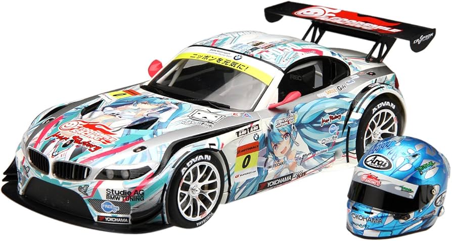 Amazon.co.jp: フジミ模型 1/24 GSR 初音ミク BMW (BMW Z4 GT3) 2012